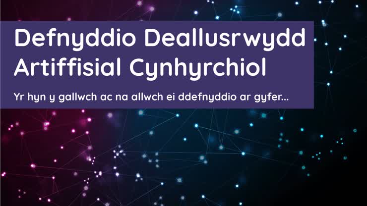Acknowledging the use of AI - Final [Welsh]